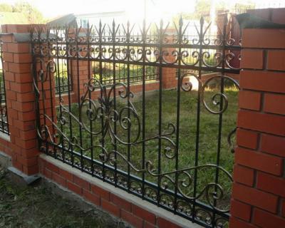 Кованые заборы