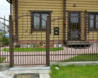 Кованый забор для дачи