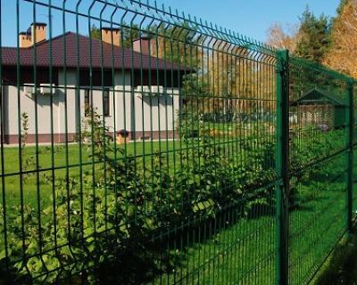 3д забор для загородного дома